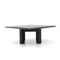 Square Coffee Table with Black Slate Top, 1980s 2