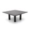 Square Coffee Table with Black Slate Top, 1980s 8