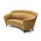 Haselnussfarbenes 3-Sitzer Sofa, 1960er 3