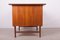 Freestanding Teak Desk, 1960s 8