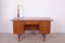 Freestanding Teak Desk, 1960s 4