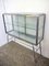 Industrial Aluminum Showcase Cabinet with Lighting, 1960s 4