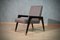 Italian Wood, Fabric and Brass Armchairs, 1950s, Set of 2, Image 12