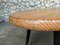 Ovaler Mid-Century Tisch im Charlotte Perriand Stil 5