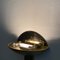 Italian Half Moon Brass Lamp, 1975 10