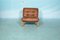 Vintage Cognac Leather Lounge Chair 10