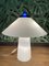 Lampe de Bureau Mushroom Vintage par De Majo Murano 12
