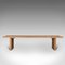 English Oak Museum Benches, 1980s, Set of 2 2