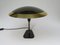 Lampe de Bureau en Laiton Noire, 1950s, Italie 6