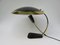 Black Brass Table Lamp, 1950s, Italy 1