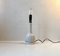 Scandinavian White Porcelain Table Lamp by Bing & Grondahl, 1950s 3