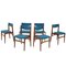 Danish Teak Dining Chairs, 1960s, Set of 6 1