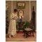 Paul Gustav Fischer, 1860-1934, Denmark, Oil on Canvas, The Letter, Immagine 1