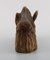 Buffalo in Glazed Stoneware by Lillemor Mannerheim for Gefle, Sweden, 1950s, Image 5