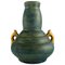 Vase with Handles in Glazed Ceramics by Josef Ekberg for Gustavsberg, Image 1