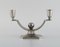 Model Number 1068 Pewter Candlesticks, 1930s, Set of 2 2