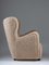 Scandinavian Mid-Century Lounge Chair in Sheepskin, Image 4