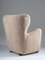 Scandinavian Mid-Century Lounge Chair in Sheepskin 5