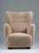 Scandinavian Mid-Century Lounge Chair in Sheepskin 3