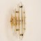 Murano Glass and Gold-Plated Sconces in the Style of Venini, Italy, Set of 2 2