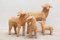 Vintage Folk Art Sheeps, Set of 4, Image 2