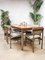 Vintage Dutch Pali Dining Table & Chairs Set by Louis Teeffelen for Webe 5