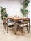 Vintage Dutch Pali Dining Table & Chairs Set by Louis Teeffelen for Webe, Image 5