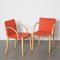 Nr 757 Chair in Red-Orange by Peter Maly for Thonet 15