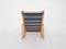 Scandinavian Modern Birch Spindle Rocking Lounge Chair, 1960s 4