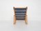 Scandinavian Modern Birch Spindle Rocking Lounge Chair, 1960s, Image 4