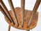 Brown Spindle Back Chairs, 1950s, Set of 2, Image 3