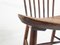 Brown Spindle Back Chairs, 1950s, Set of 2 12