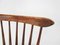 Brown Spindle Back Chairs, 1950s, Set of 2 8