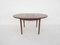 Scandinavian Modern Round Rosewood Extendable Dining Table, 1960s, Image 6