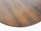 Scandinavian Modern Round Rosewood Extendable Dining Table, 1960s, Image 13