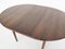 Scandinavian Modern Round Rosewood Extendable Dining Table, 1960s, Image 10