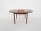 Scandinavian Modern Round Rosewood Extendable Dining Table, 1960s 4