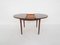 Scandinavian Modern Round Rosewood Extendable Dining Table, 1960s, Image 4