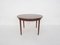 Scandinavian Modern Round Rosewood Extendable Dining Table, 1960s, Image 1