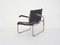 Black Leather Model S35 Tubular Lounge Chair by Marcel Breuer for Thonet, Germany, 1970s, Image 6