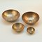 Etched Bronze Bowls by Michael Harjes Metallkunst, Set of 4 8