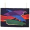 Abstract Vibrant Wall Tapestry by Junghans, 1960s 1