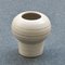 Group of Tall Studio Pottery Chalk White Floor Vases, Set of 3 6