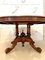 Antique 19th Century Victorian Oval Mahogany Centre Table 4