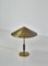 Danish Modern Brass & Mahogany Table Lamp by Bent Karlby for Lyfa, 1956 5