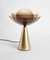 Goldene Lotus Tischlampe von Serena Confalonieri 2