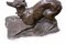 Dog, Bronze Sculpture, Odoardo Tabacchi, Early 20th Century, Image 2