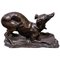 Dog, Bronze Sculpture, Odoardo Tabacchi, Early 20th Century 1
