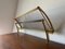 Mid-Century Teak & Brass Hook Coat Rack, 1960s 3