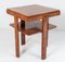 Art Deco Walnut Side Table, 1930s, Image 1